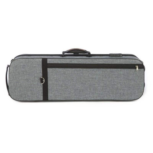 ESTUCHE VIOLIN 4/4 Rectangular City Gris 6372