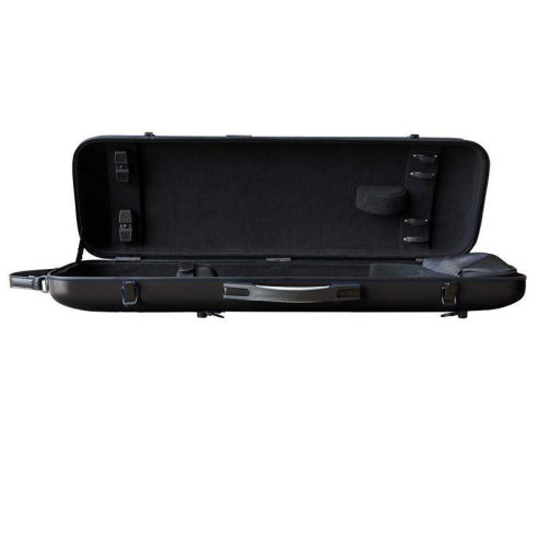 ESTUCHE VIOLIN 4/4 Rectangular Rainbow Negro 7412