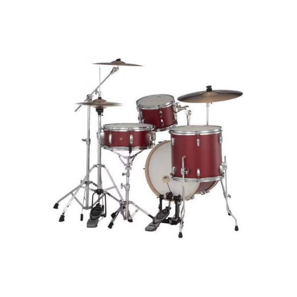 BATERIA MIDTOWN MATTE RED con Herrajes
