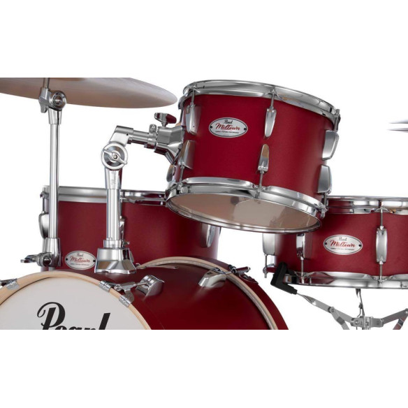 BATERIA MIDTOWN MATTE RED con Herrajes