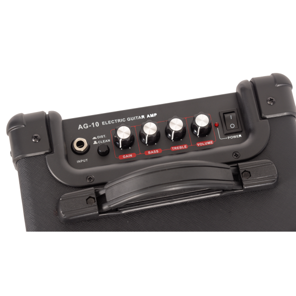AG10 Amplificador Guitarra Eléctrica con Batería  AG10 Amplificador Guitarra Eléctrica con Batería