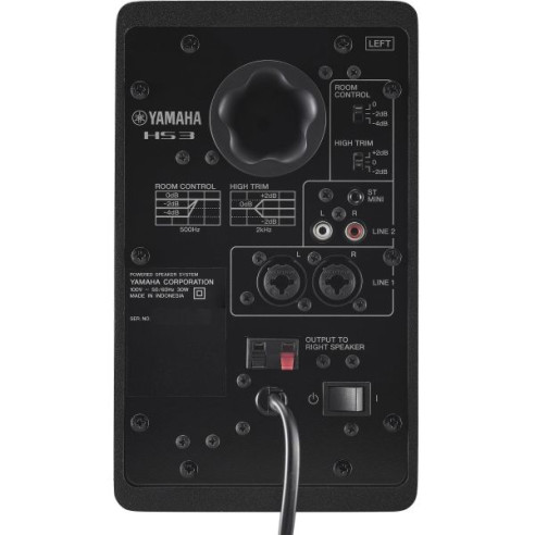 HS3 BLACK Monitores de estudio activos