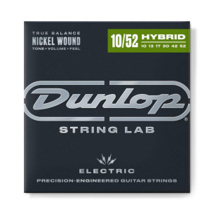 Juego de cuerdas para guitarra Eléctrica Dunlop Perfiomance+ Nickel Wound - Medium / Heavy Calibre 10-52. 2