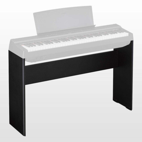 Soporte Yamaha L-121B a juego con el piano Yamaha P-121B en color negro.