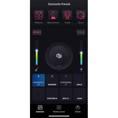 OS1 Preamplificador de Guitarra con conexión BT y efectos