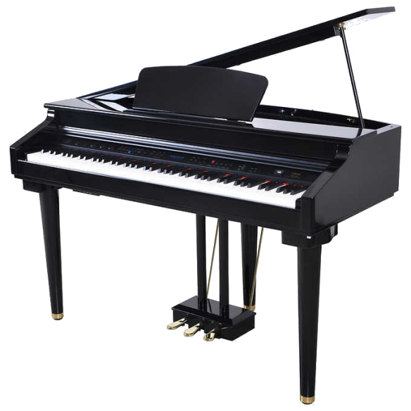 AG30 Piano Digital de Cola 88 teclas Hammer Negro Pulido