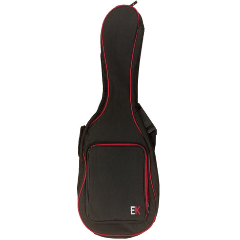 FGC5RD Funda Guitarra Clásica 4/4 5mm Negra/Roja