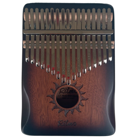 Ritmo KRI17BR Kalimba Caoba 17 Notas Marrón