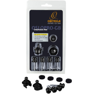 ORTEGA OSLOPRO-GB Pack Straploks Negros