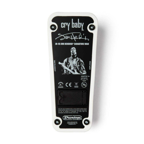 Dunlop JH1D Pedal Crybaby Jimi Hendrix Signature Wah