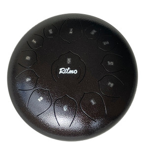 Ritmo TD12BZ Tongue Drum 12" - 13 Notas Bronce 2