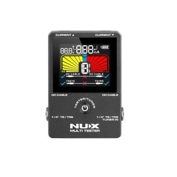 Nux NMT-1  Afinador, comprobador de cables, medidor de voltaje