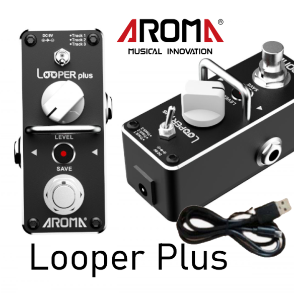 ALP3S AROMA Pedal Looper Plus Guitarra
