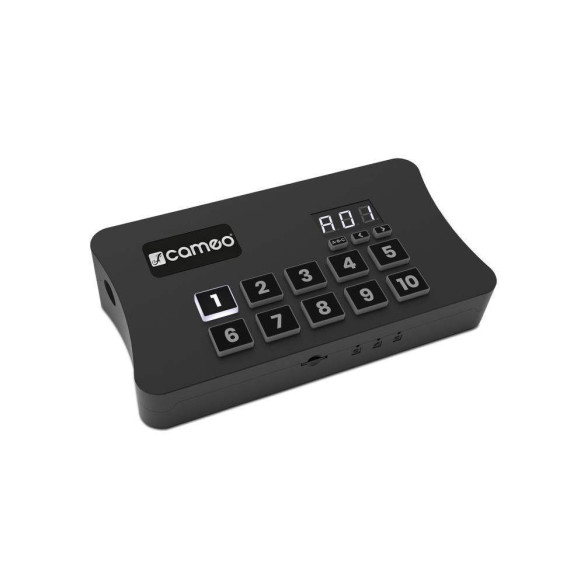 CAMEO ,DVC CUE Interfaz DMX programable de 1024 canales con teclado retroiluminado CAMEO ,DVC CUE Interfaz DMX programable de 1024 canales con teclado retroiluminado
