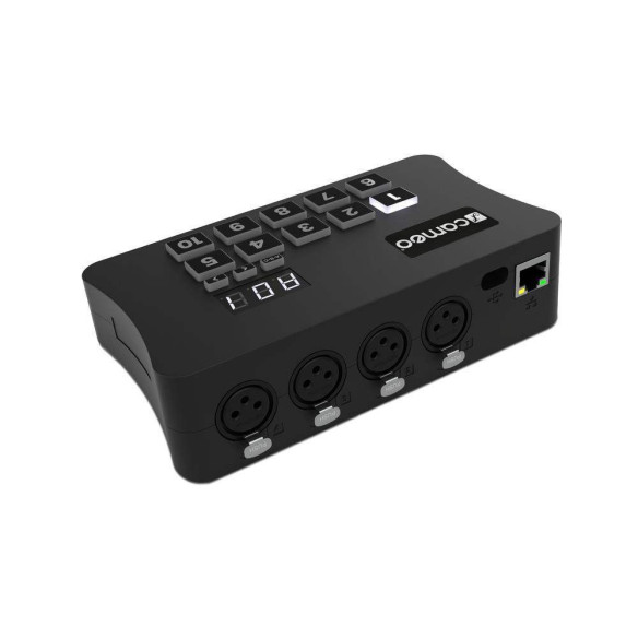 CAMEO ,DVC CUE Interfaz DMX programable de 1024 canales con teclado retroiluminado CAMEO ,DVC CUE Interfaz DMX programable de 1024 canales con teclado retroiluminado