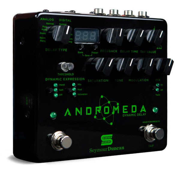 SEYMOUR DUNCAN ANDROMEDA DYNAMIC DIGITAL DELAY Pedal Delay