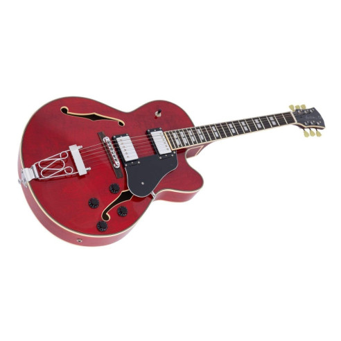 Sire LARRY CARLTON H7F SEE THROUGH RED Guitarra Eléctrica