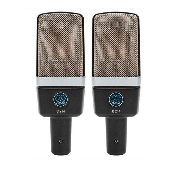 AKG C214 ST Set de Micrófonos Estéreo AKG C214 ST Set de Micrófonos Estéreo
