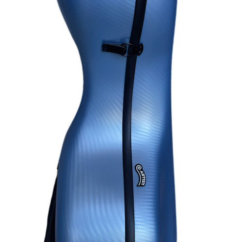 Estuche Cello 4/4 Dynamic Policarbonato Azul Cielo 7006