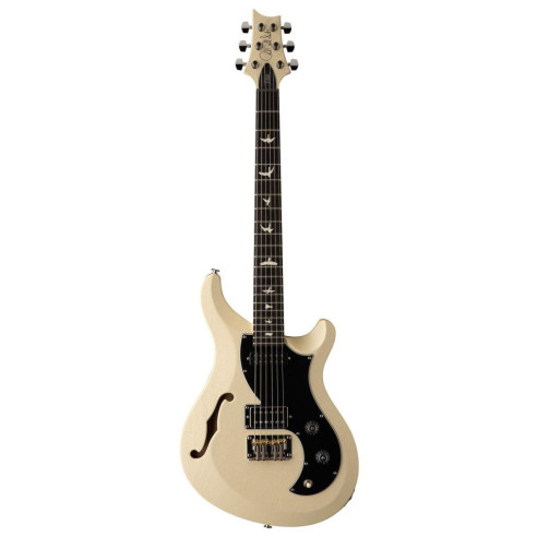 S2 VELA SEMIHOLLOW SATIN ANTIQUE WHITE Guitarra eléctrica