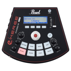 Batería Eléctrónica Pearl E-Merge EM-53HB que incluye un bombo acústico de 18 pulgadas. 2