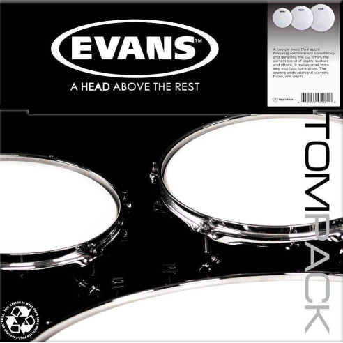 Compra Tom Pack Black Chrome Fusion ETPCHRF online | MusicSales