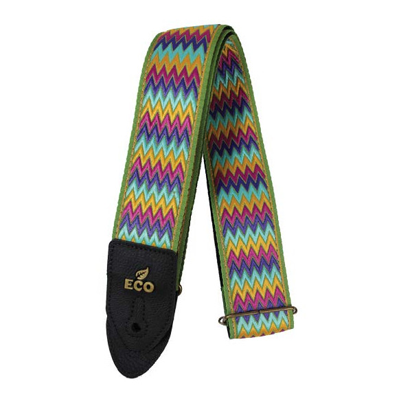 ECOINDIAN01 CORREA GUITARRA/BAJO Eco Indian 01 Verde