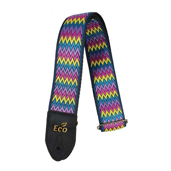 ECOINDIAN02 CORREA GUITARRA/BAJO Eco Indian 02 Azul 