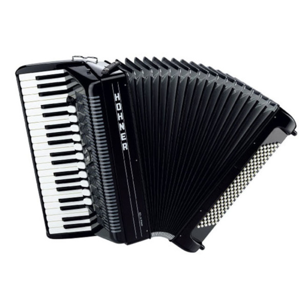 Amica IV Forte 120 Negro A4332 Acordeón de Piano Cromático Amica IV Forte 120 Negro A4332 Acordeón de Piano Cromático