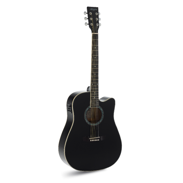 Admira Tennessee Guitarra Acústica Dreadnought Negra Brillo