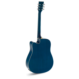 Admira Tennessee Guitarra Acústica Dreadnought Azul Brillo 2