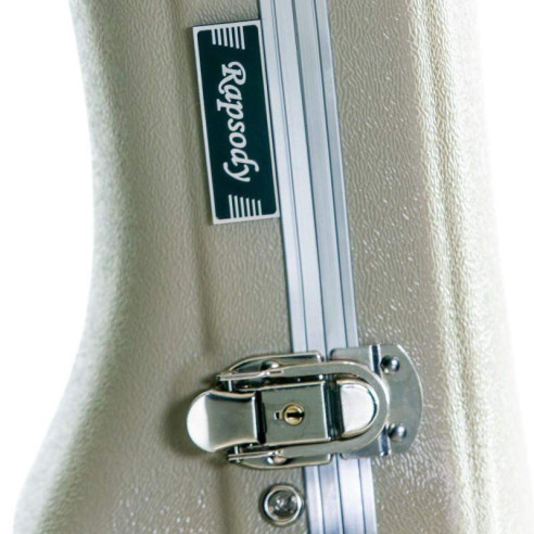 Compra Estuche Guitarra Clásica ABS Rapsody Armonia Crema 62059 online | MusicSales