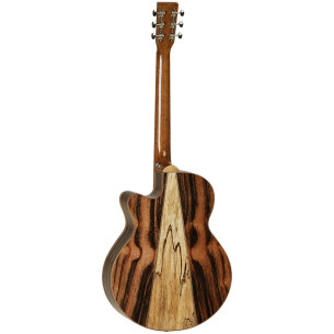 TWJSFCE Guitarra Electroacústica Super Folk 2