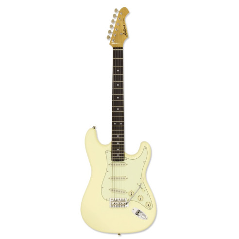 STG-62 VW Guitarra Eléctrica Strato Vintage White