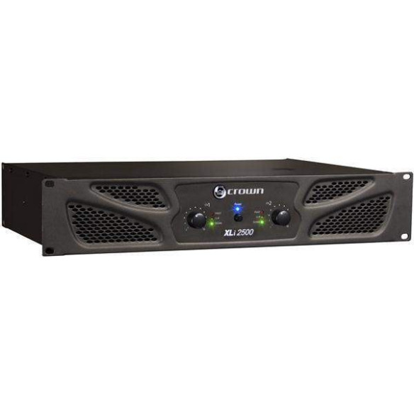 Etapa de potencia CROWN XLI2500 2x500W a 8 Ohms, 2x750W a 4 Ohms y 1500W Bridge a 8 Ohms. Etapa de potencia CROWN XLI2500 2x500W a 8 Ohms, 2x750W a 4 Ohms y 1500W Bridge a 8 Ohms.