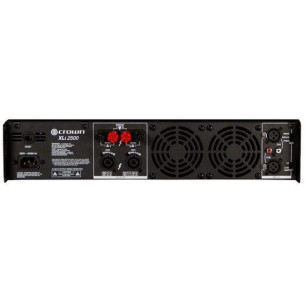 Etapa de potencia CROWN XLI2500 2x500W a 8 Ohms, 2x750W a 4 Ohms y 1500W Bridge a 8 Ohms. 2