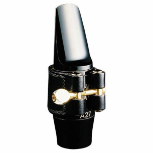 LC-27P Abrazadera Boquilla Saxo Alto Cuero