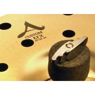 Plato Zildjian 10" A Custom EFX con un sonido de efecto de rápida respuesta e ideal para acentuaciones o marcas. 2