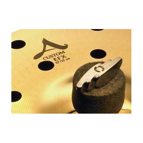 Plato Zildjian 10" A Custom EFX con un sonido de efecto de rápida respuesta e ideal para acentuaciones o marcas.