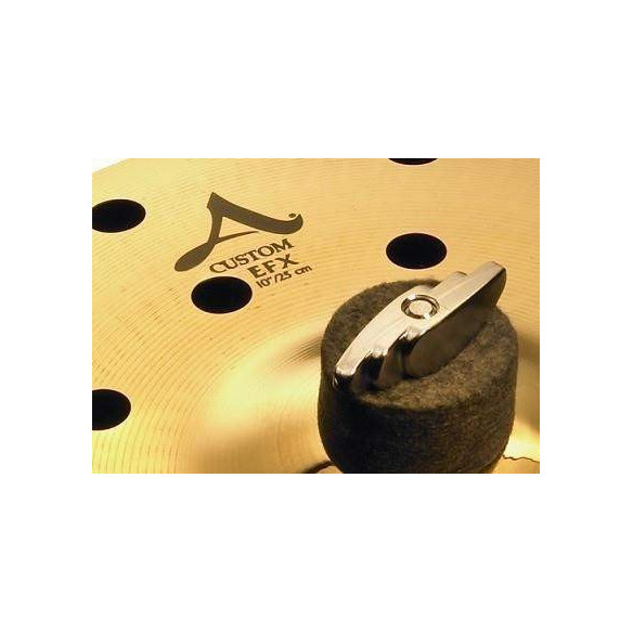 Plato Zildjian 10" A Custom EFX con un sonido de efecto de rápida respuesta e ideal para acentuaciones o marcas.