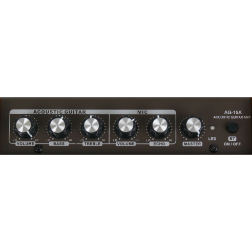 EK AG15A Amplificador Guitarra Acústica con Batería