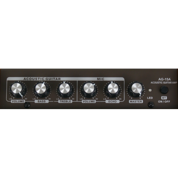 EK AG15A Amplificador Guitarra Acústica con Batería EK AG15A Amplificador Guitarra Acústica con Batería