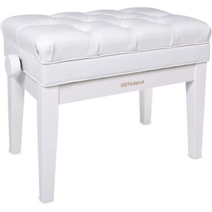 ROLAND RPB-500PW Banqueta Piano Graduable Blanco Brillo 2