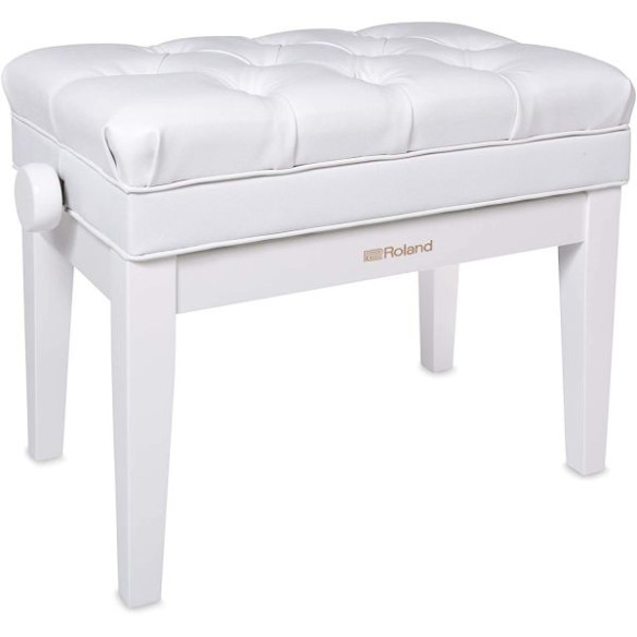 ROLAND RPB-500PW Banqueta Piano Graduable Blanco Brillo