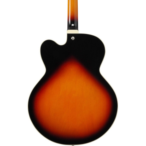 Guitarra eléctrica IBANEZ AF75-BS con tapa, aros y fondo de Tilo, Pastillas Classic Elite y acabado en Brown Sunburst.