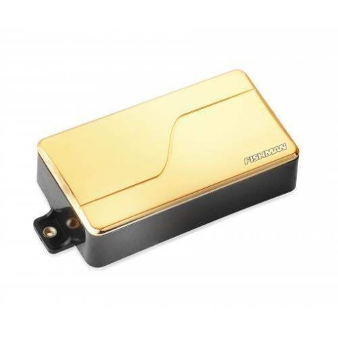 comprar Pastilla Humbucker FISHMAN Modern Cerámica PRF-MHB-CG1 para guitarra eléctrica, acabado dorado.