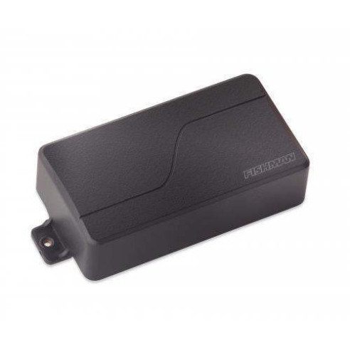 comprar Pastilla Humbucker FISHMAN Modern Cerámica PRF-MHB-CB1 para guitarra eléctrica, acabado negro plástico.