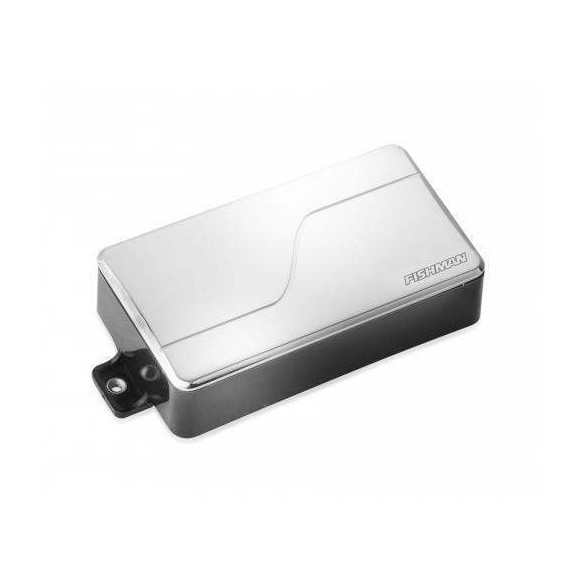 comprar Pastilla Humbucker FISHMAN Modern Cerámica PRF-MHB-CN1 para guitarra eléctrica, acabado niquelado.