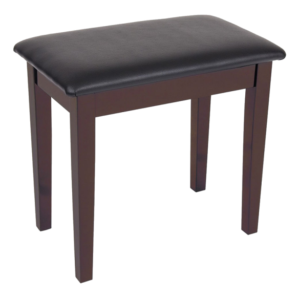 BPRA003 BANQUETA PIANO Fija, Palosanto mate, con cajón