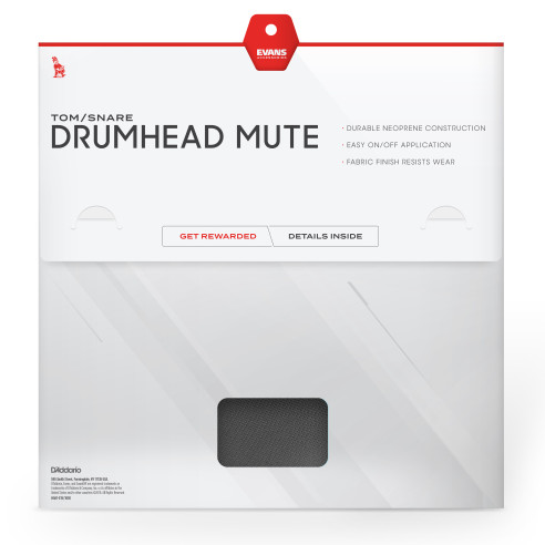 comprar apagador sordina Silenciador para tom timbal SoundOff de Evans, SO15 de 15 pulgadas (381 mm).